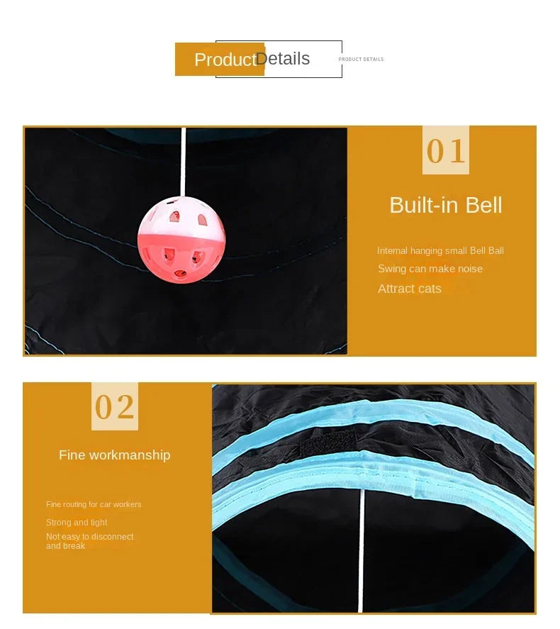 Cat Tunnel Toy