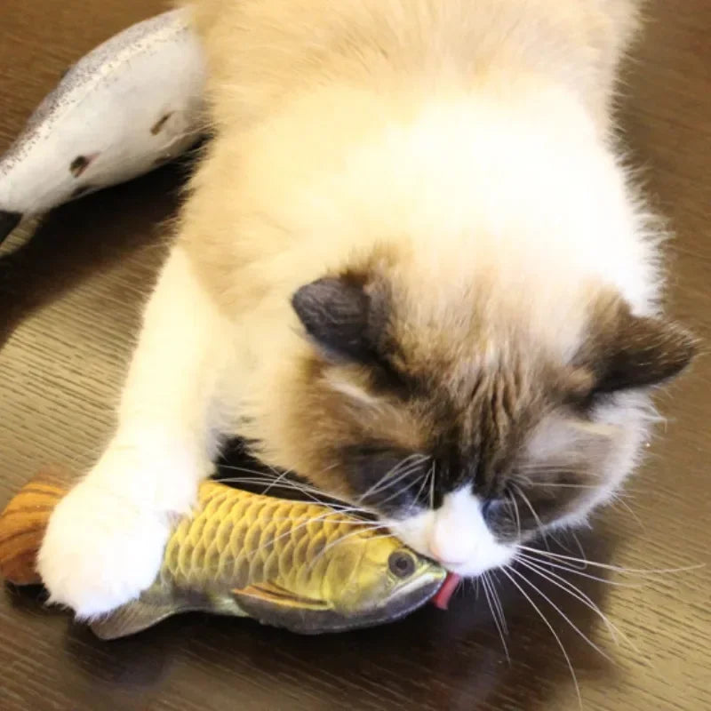 Catnip Fish Toy